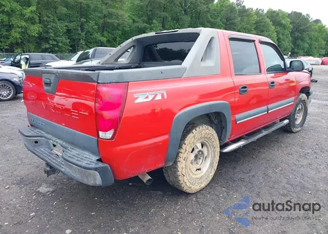 2004 Chevrolet Avalanche 1500 из США, поврежденный, VIN 3GNEC12TX4G161605
